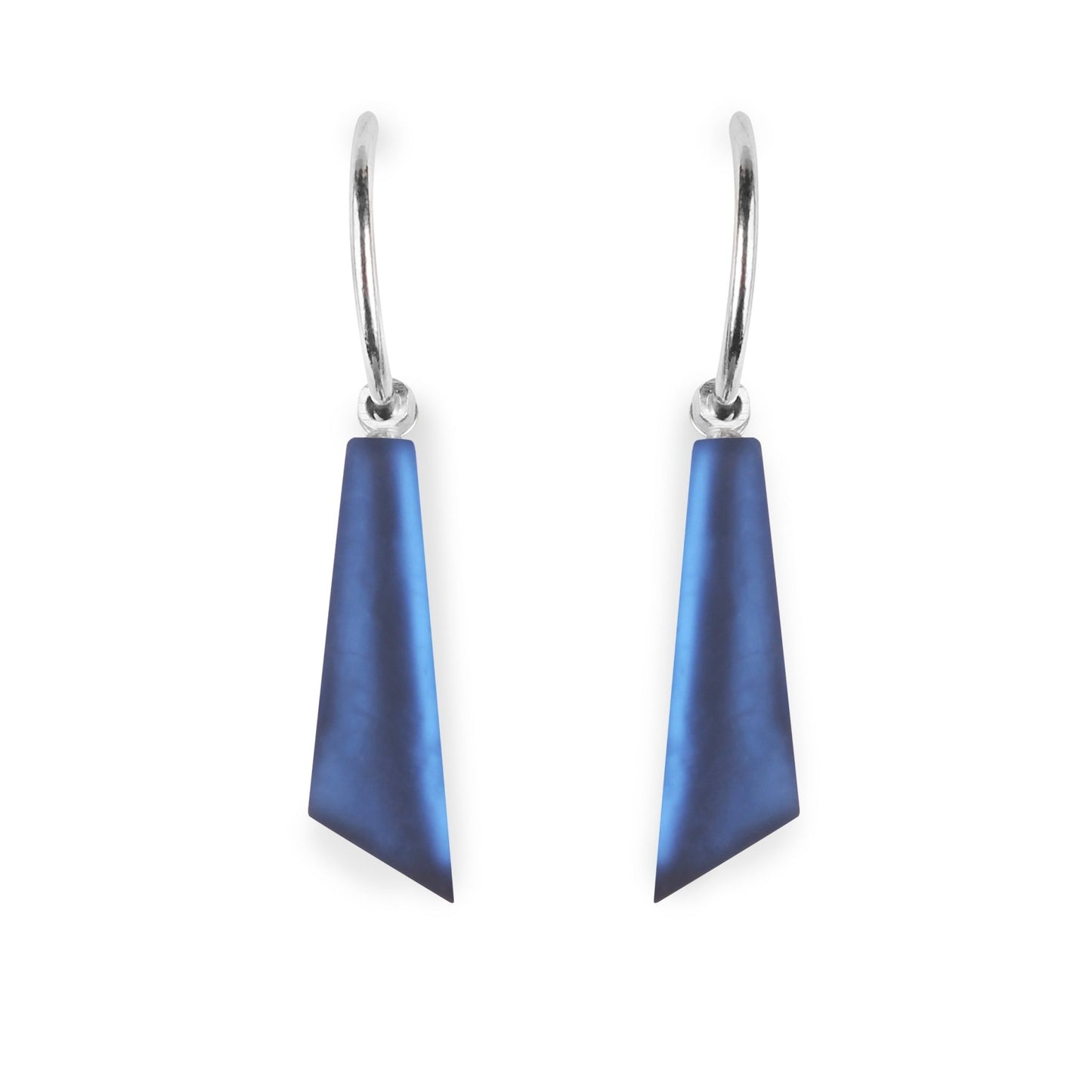 Pacific Icicle Matte Short Creole Earrings | The Jewellery Stop