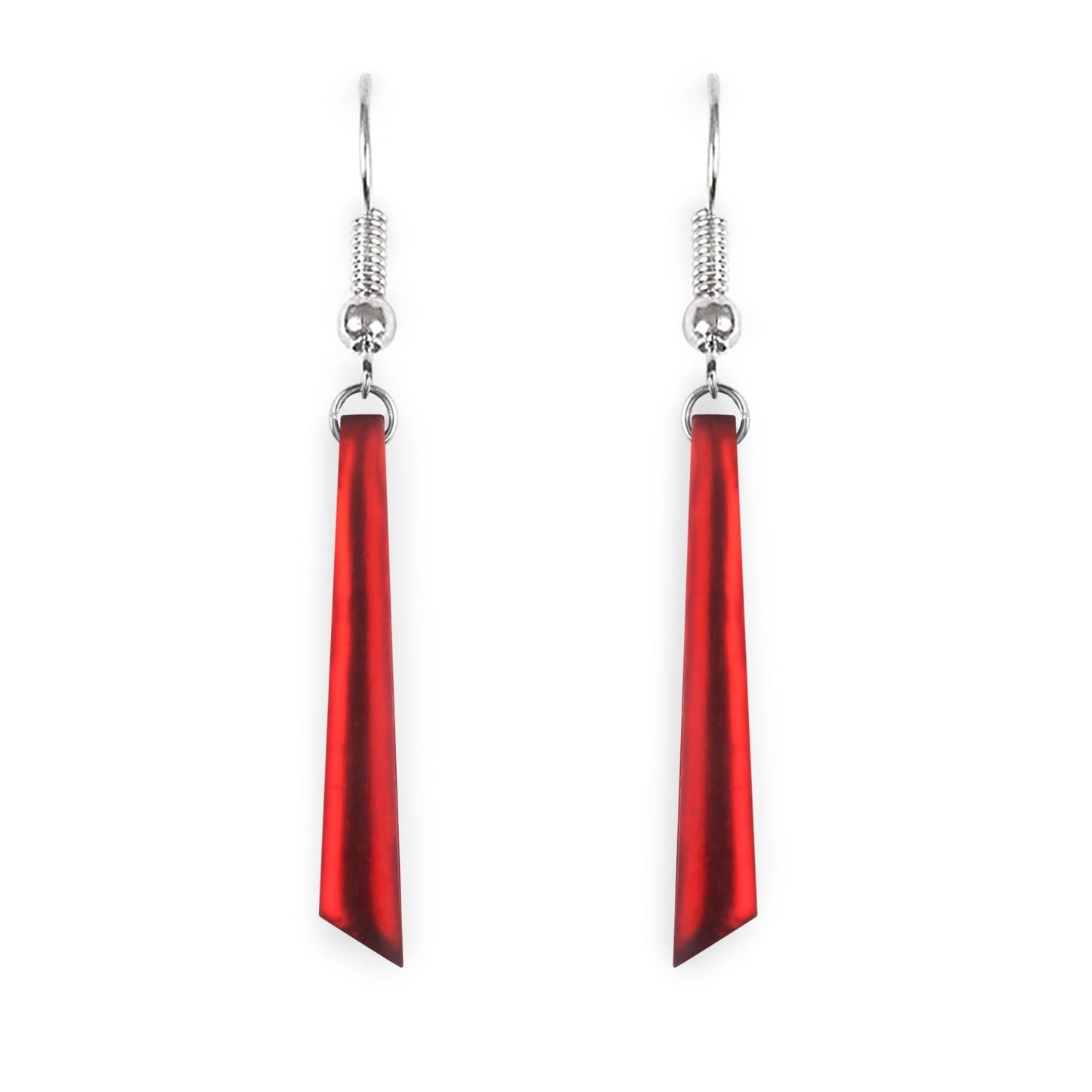 Maple Icicle Matte Long Fish Hook Earrings | The Jewellery Stop