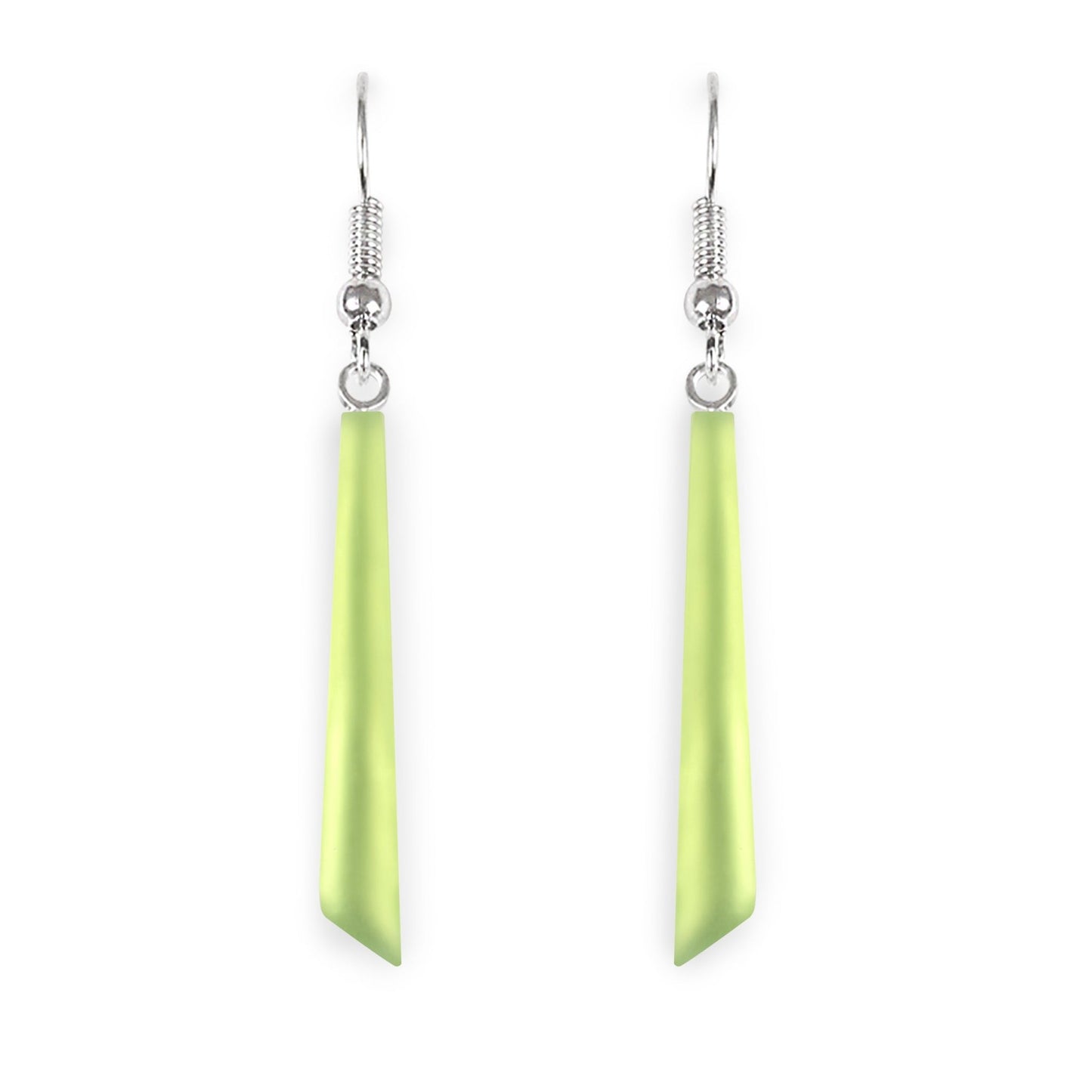 Orchard Icicle Matte Long Fish Hook Earrings | The Jewellery Stop