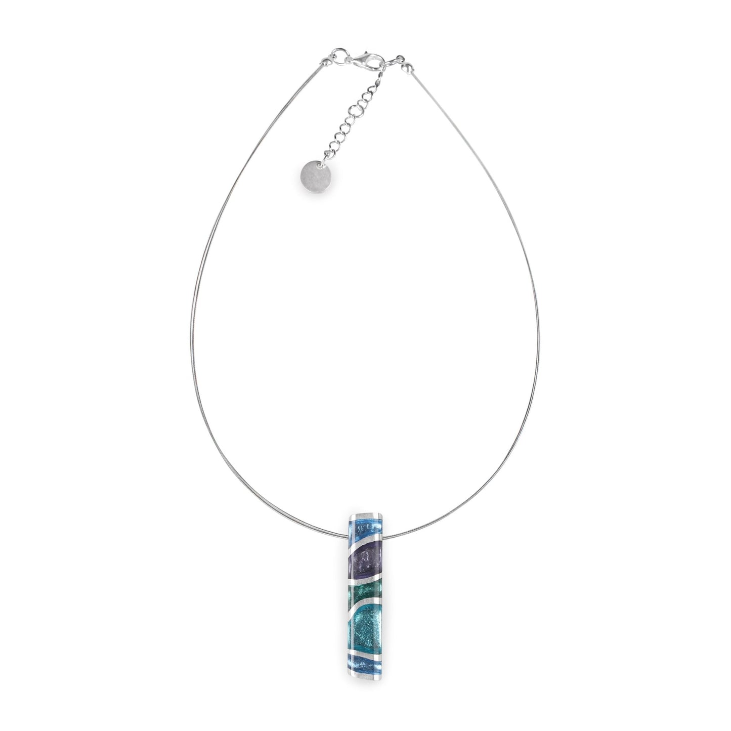 Fjord Lava Shiny Pendant | The Jewellery Stop