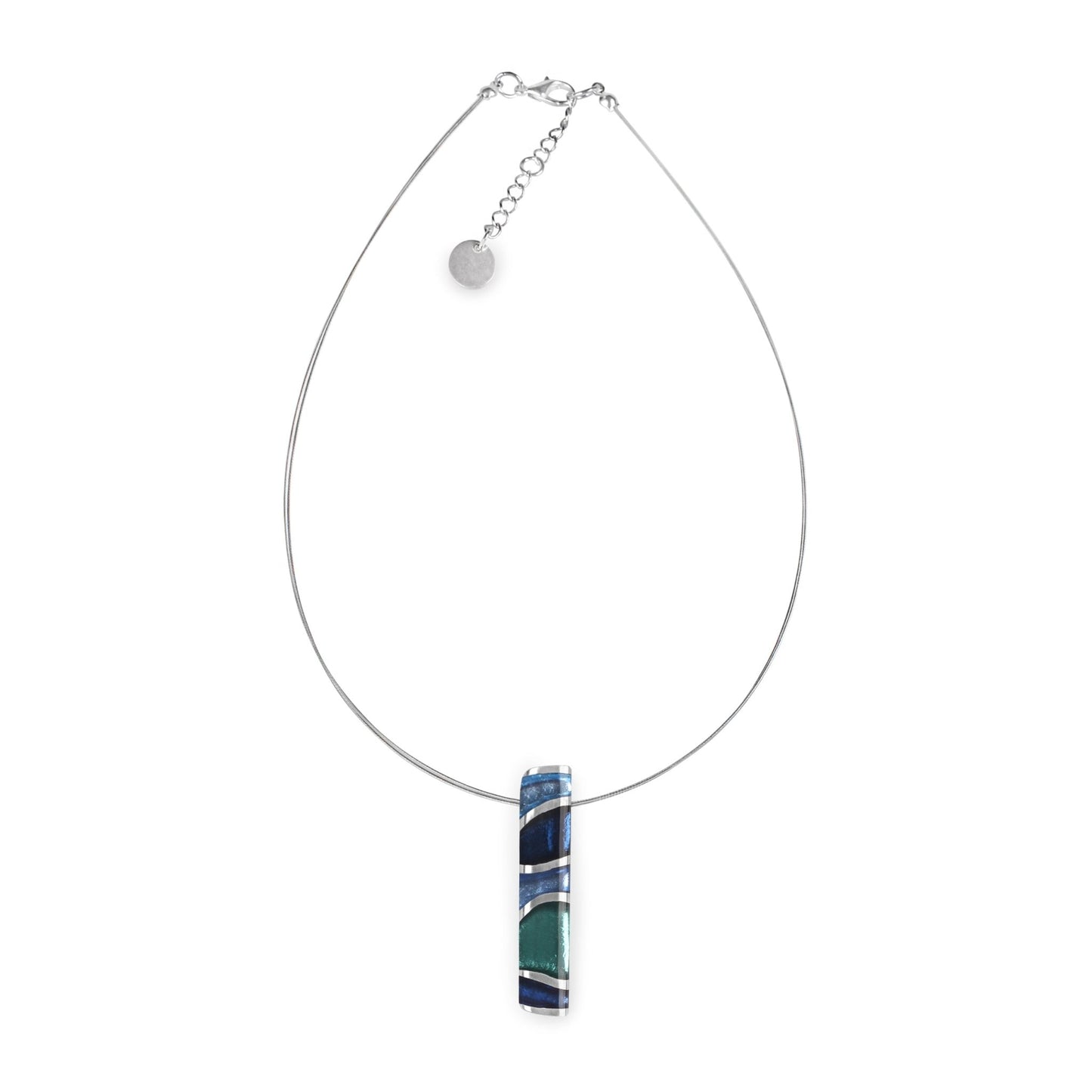Pacific Lava Shiny Pendant | The Jewellery Stop
