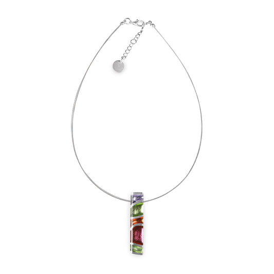 Sherbet Lava Shiny Pendant