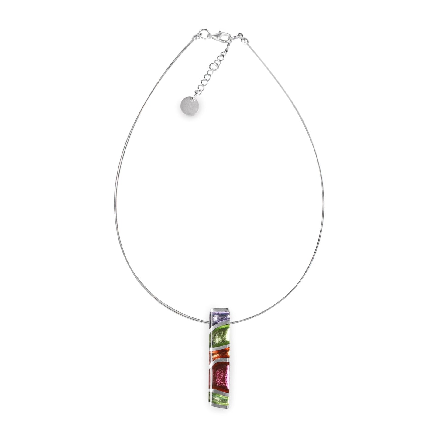 Sherbet Lava Shiny Pendant | The Jewellery Stop