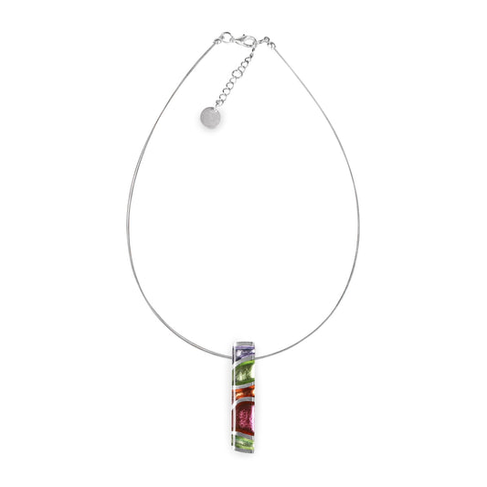 Sherbet Lava Shiny Pendant | The Jewellery Stop