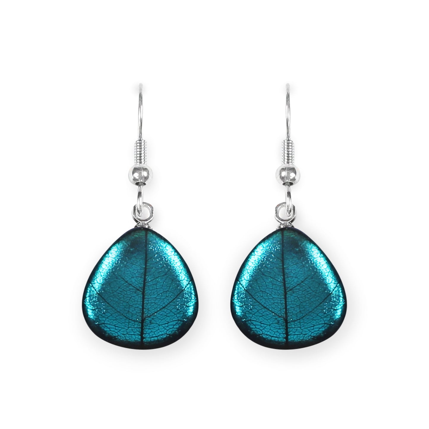 Ocean Natural Eclectic Shiny Fish Hook Earrings | The Jewellery Stop