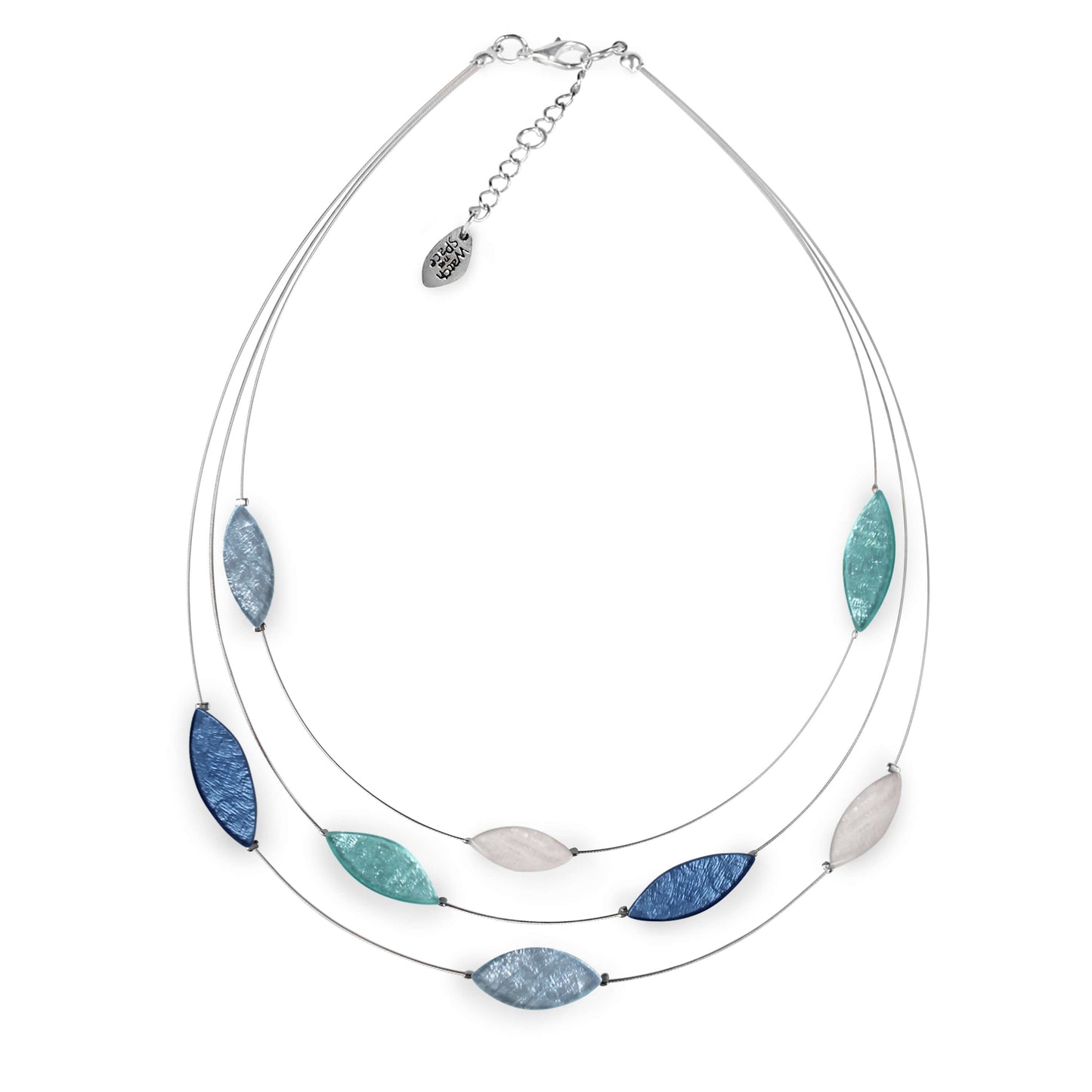 Arctic Petal Shiny Necklace | The Jewellery Stop
