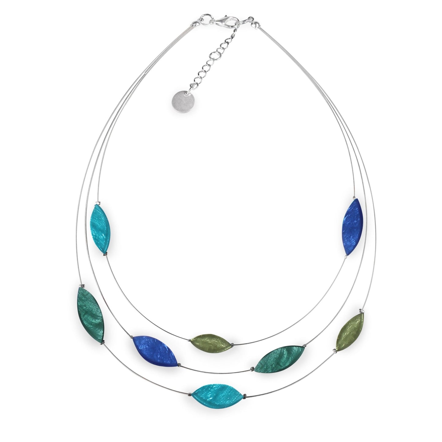 Everglade Petal Shiny Necklace | The Jewellery Stop