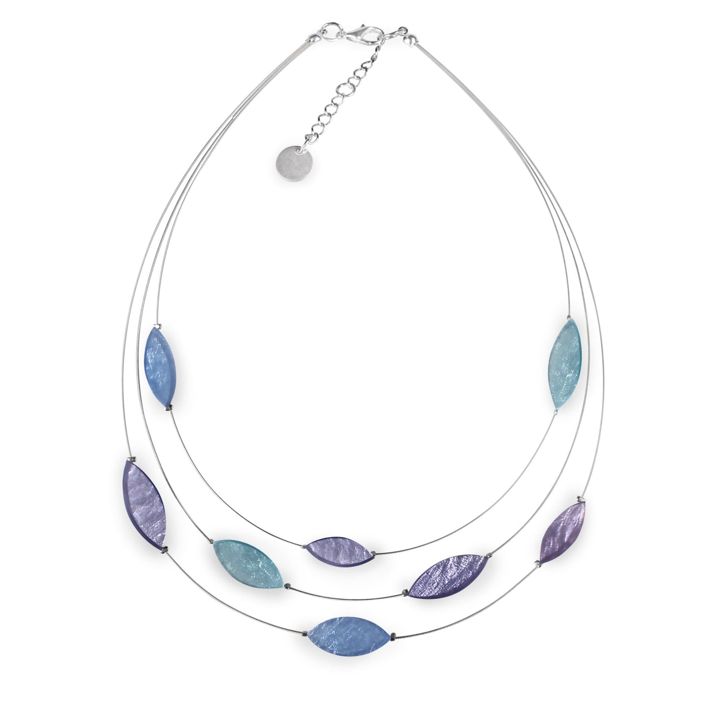 Lupin Petal Shiny Necklace | The Jewellery Stop