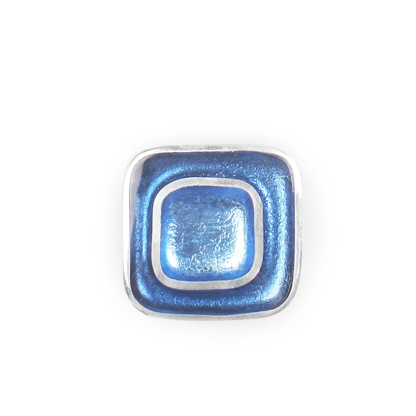 Atlantic Retro Squares Shiny Brooch | The Jewellery Stop