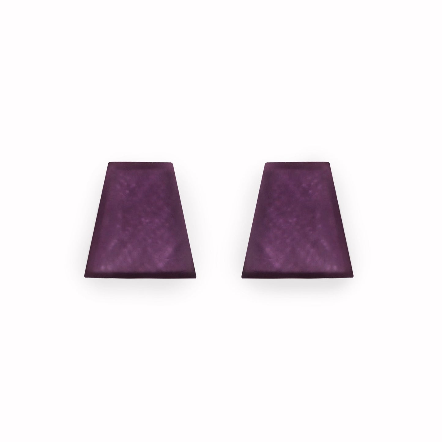Rainbow Shell Collar Matte Stud Earrings | The Jewellery Stop