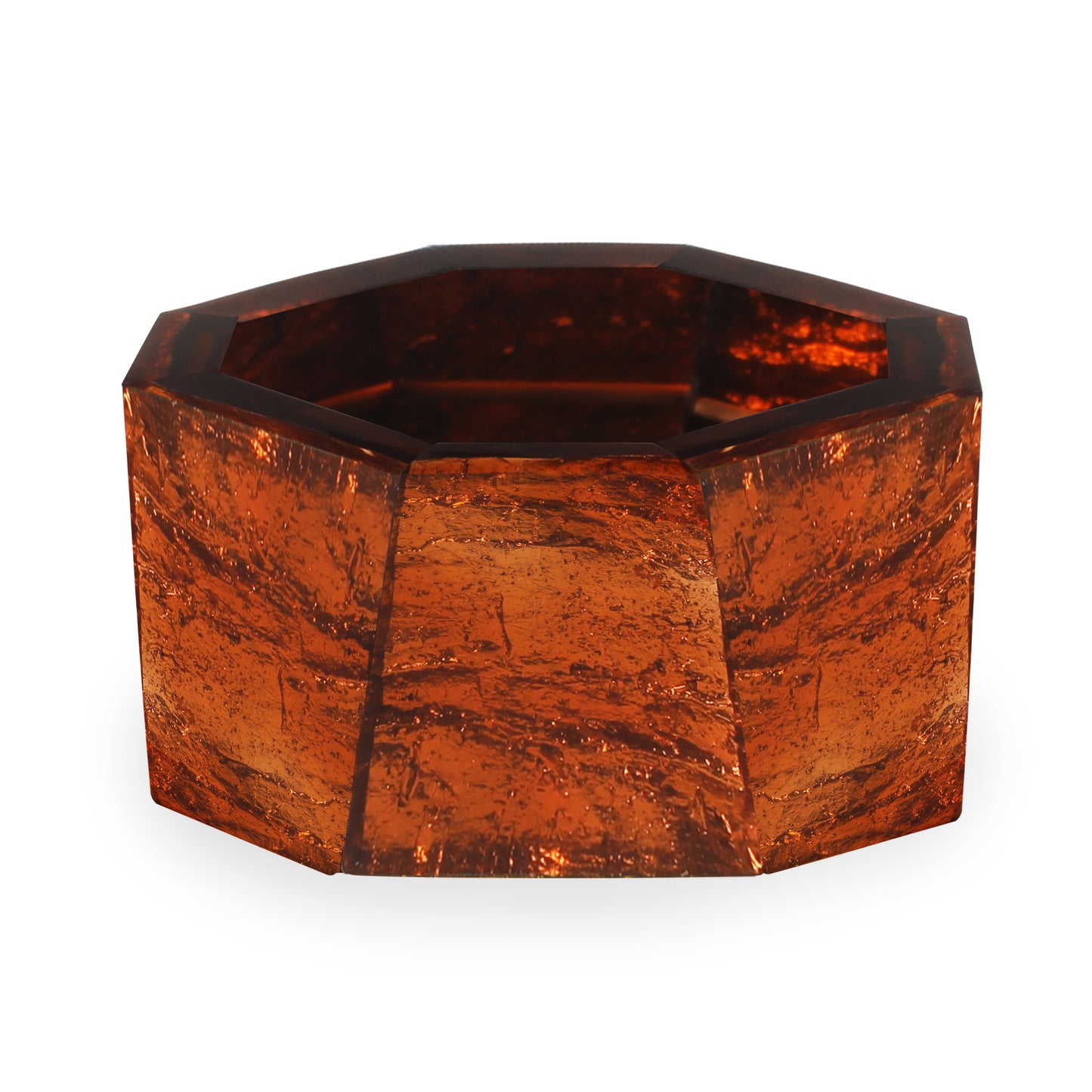 Orange Aztec Shiny Bangle