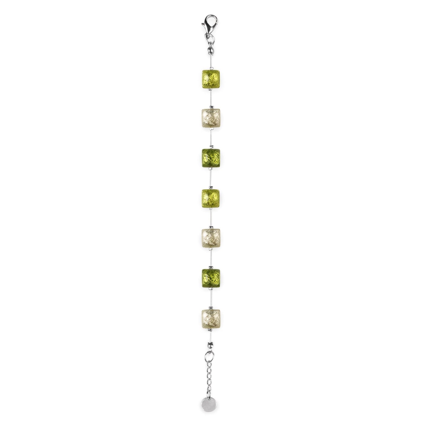 Citrus Cabouchon Squares Shiny Bracelet | The Jewellery Stop