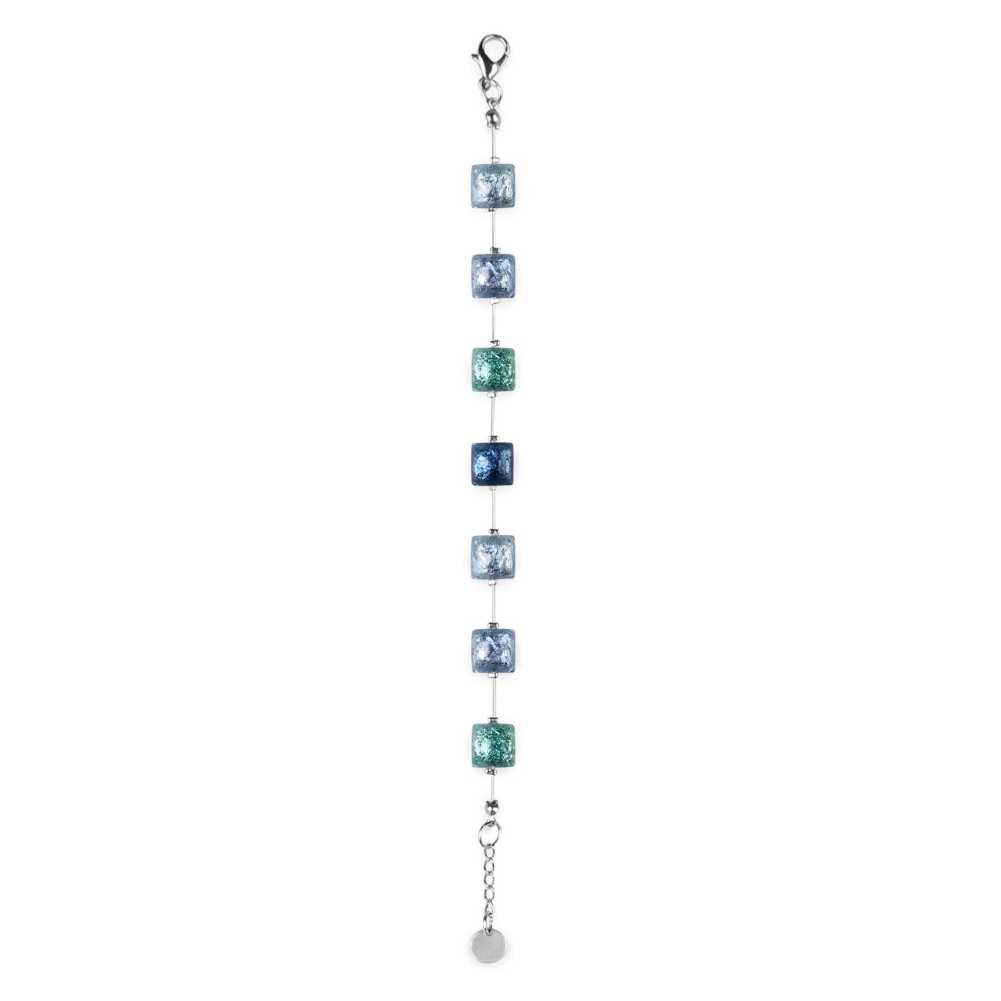 Pacific Cabouchon Squares Shiny Bracelet | The Jewellery Stop