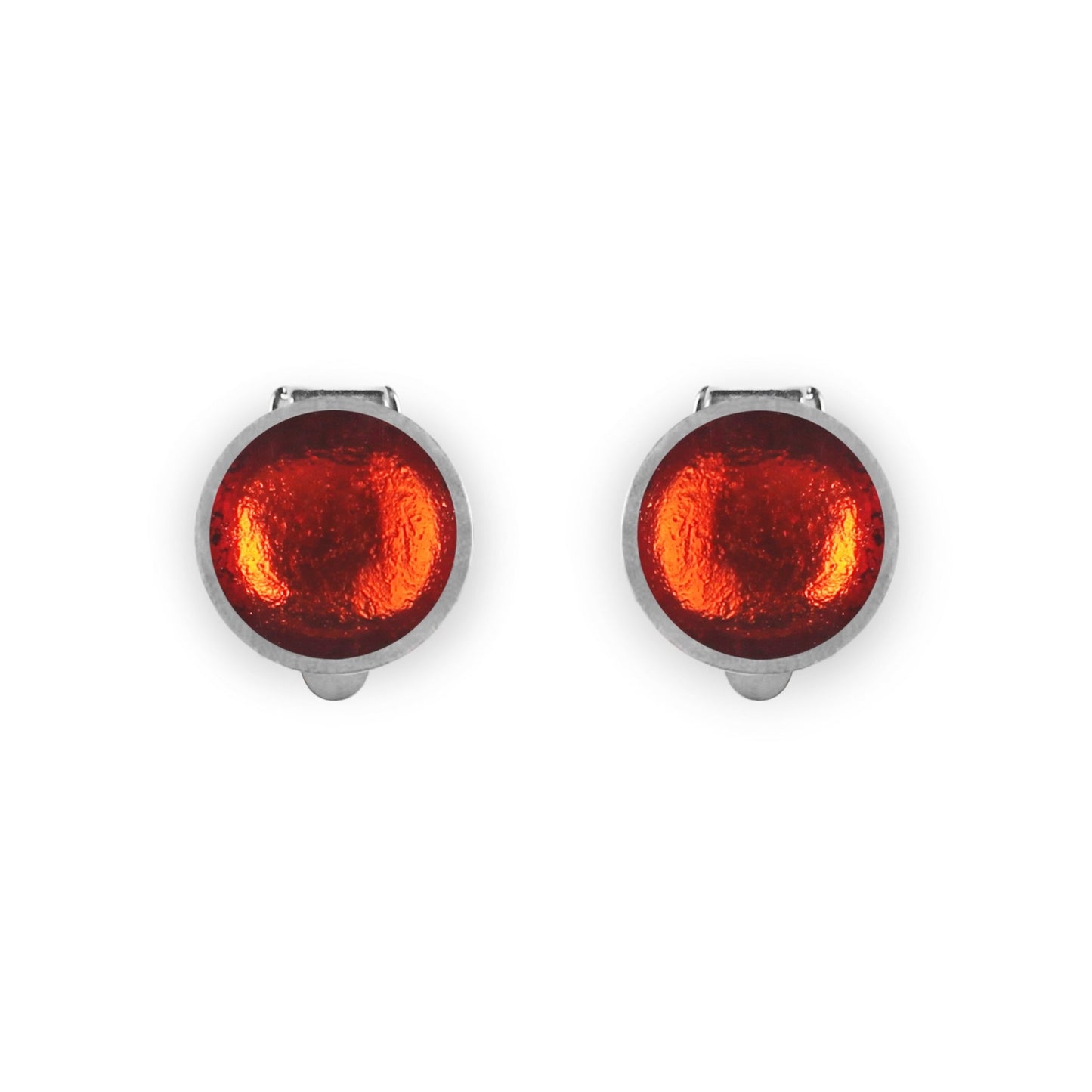 Maple Bubble Extravaganza Shiny Clip Earrings | The Jewellery Stop