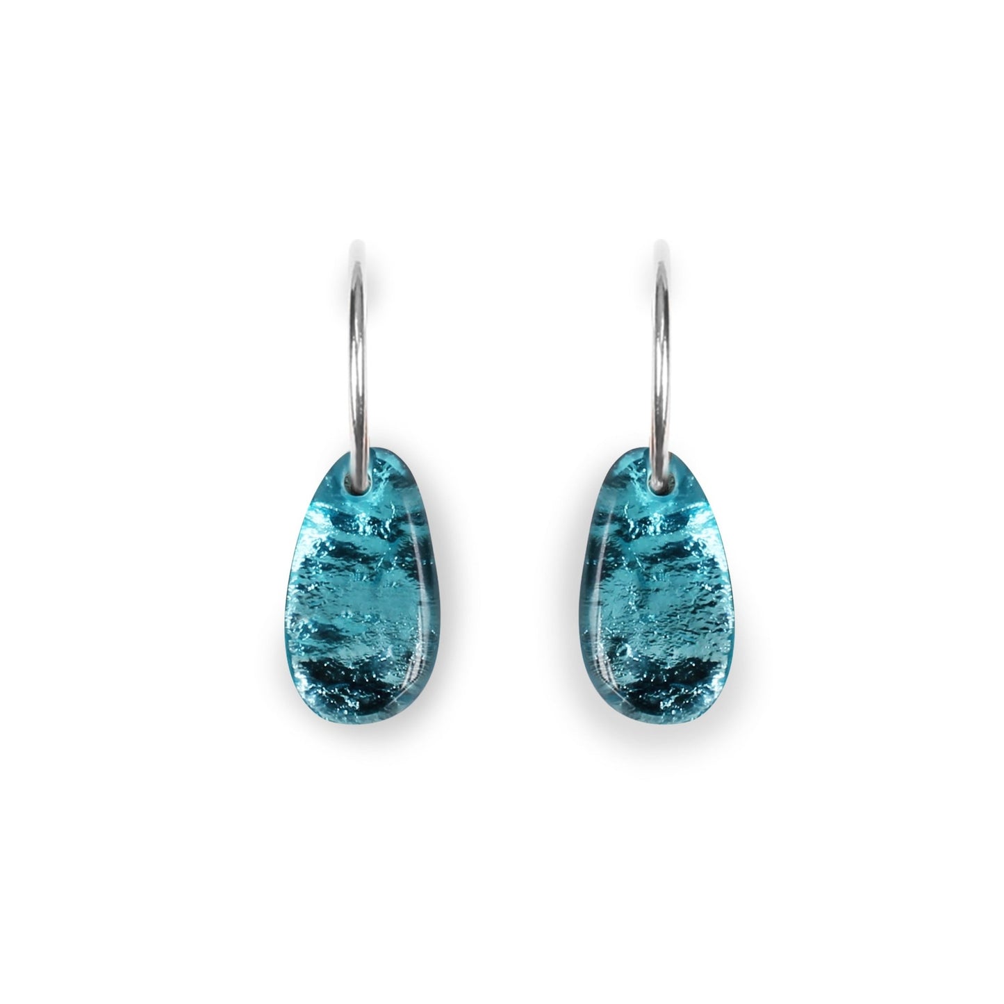 Fjord Aztec Nuggets Shiny Creole Earrings | The Jewellery Stop