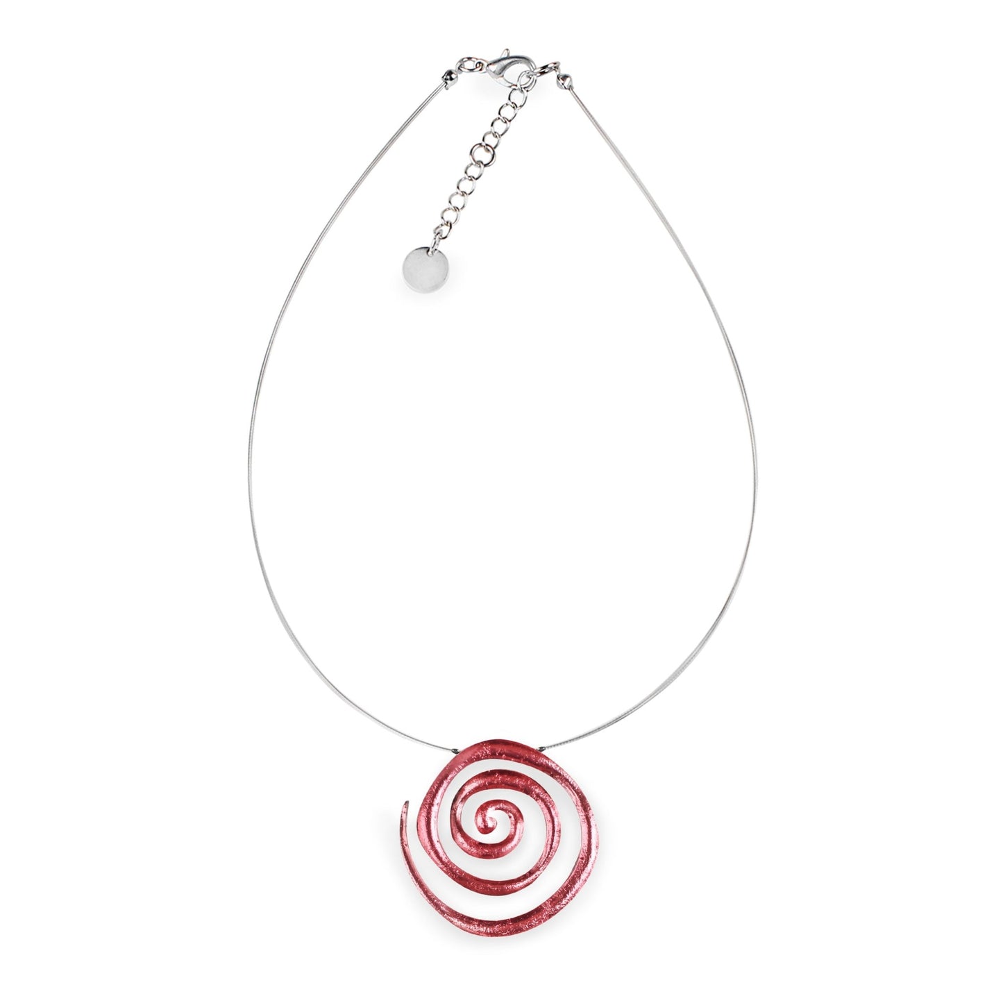 Bubble Gum Spirals Shiny Pendant | The Jewellery Stop