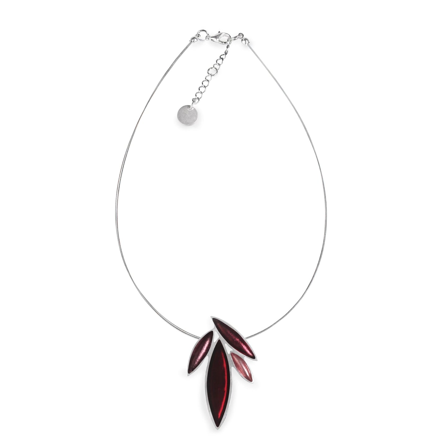 Cassis Bamboo Shoot Shiny Pendant | The Jewellery Stop