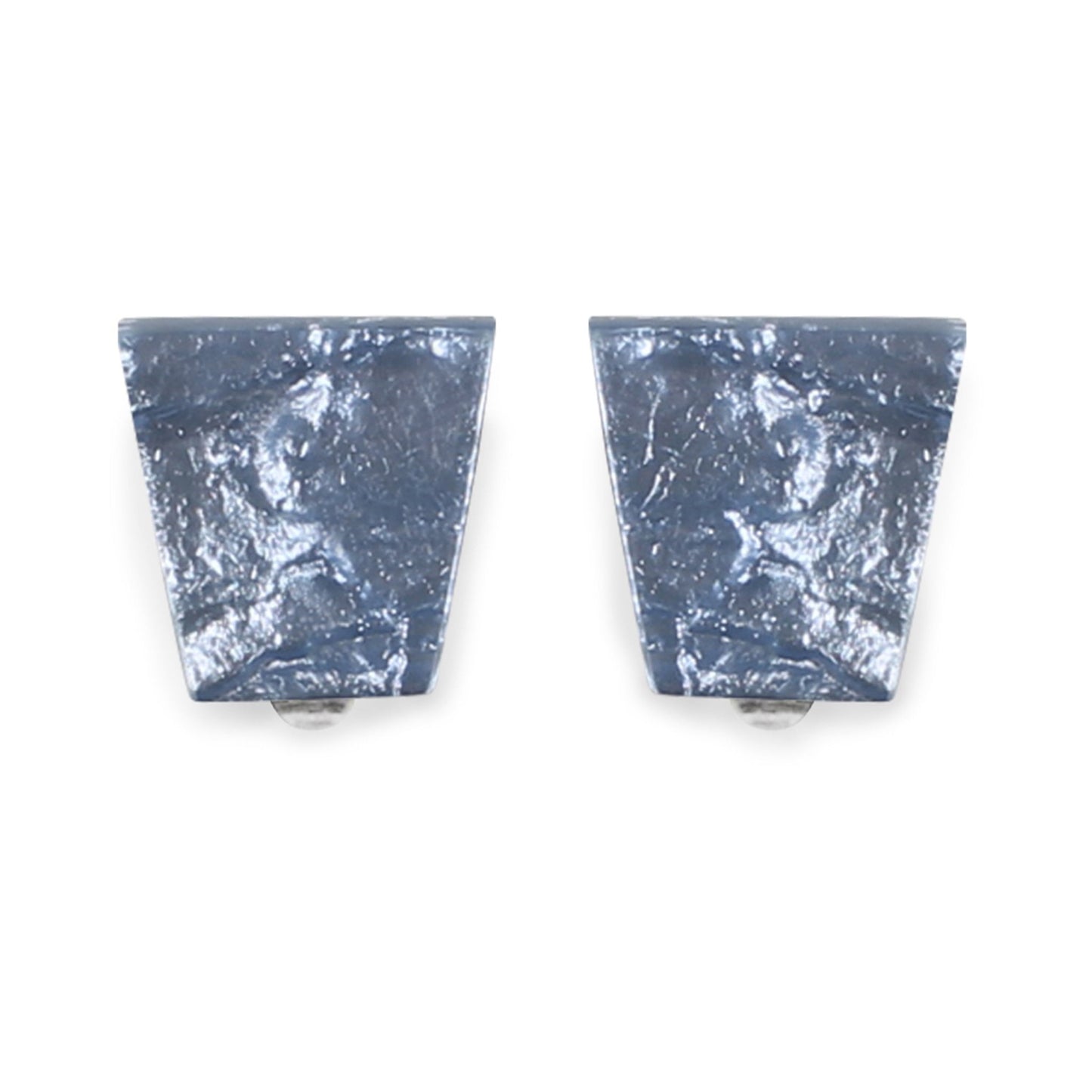 Ice Aztec Shiny Clip Earrings | The Jewellery Stop