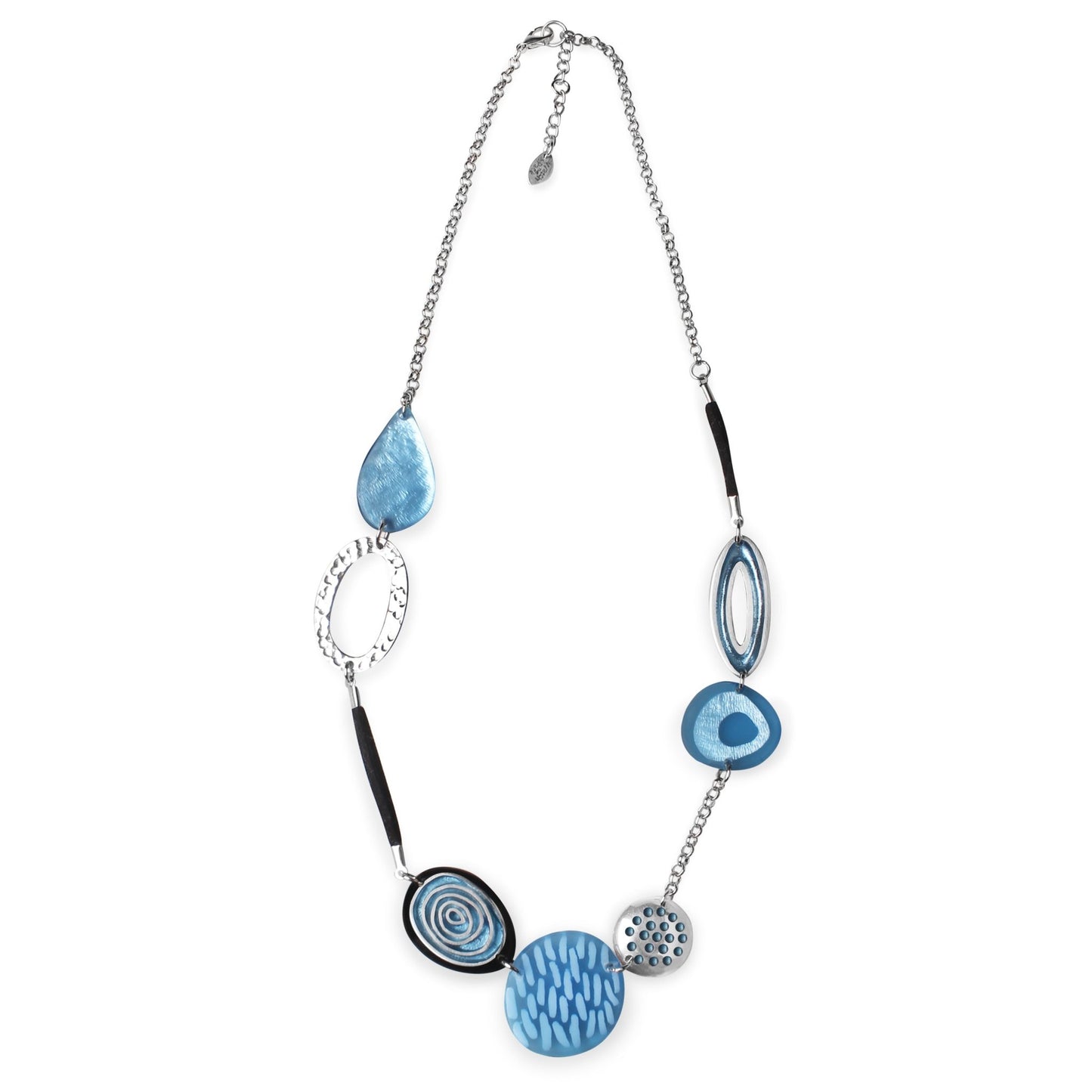 Sky Natural Eclectic Shiny Long Necklace | The Jewellery Stop