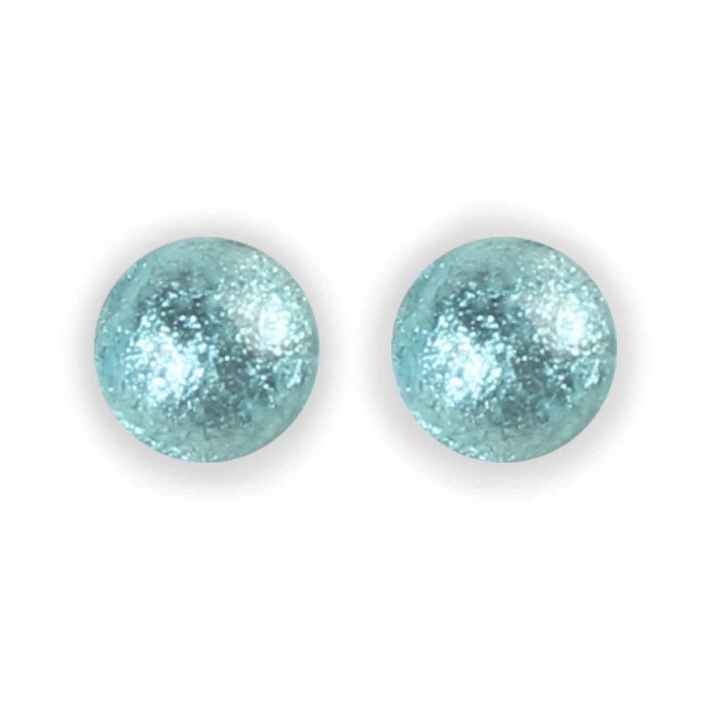 Riviera Cabouchon Shiny Large Stud Earrings | The Jewellery Stop