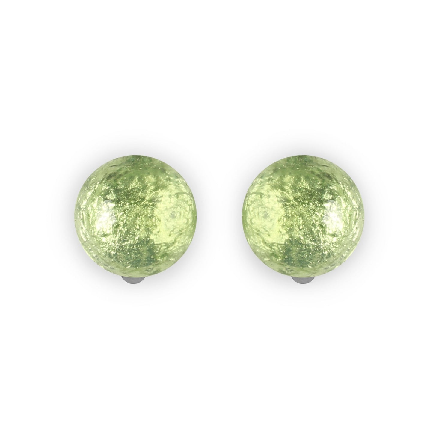 Orchard Cabouchon Shiny Clip Earrings | The Jewellery Stop