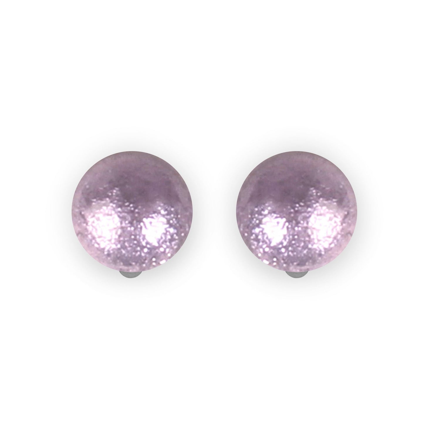 Pastels Cabouchon Shiny Clip Earrings | The Jewellery Stop