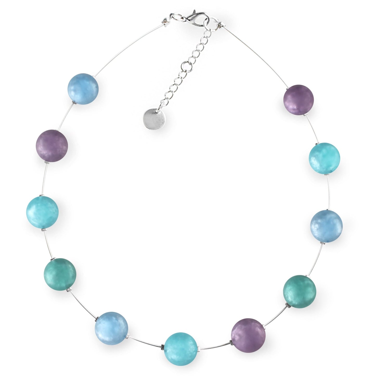 Fjord Cabouchon Matte Necklace | The Jewellery Stop