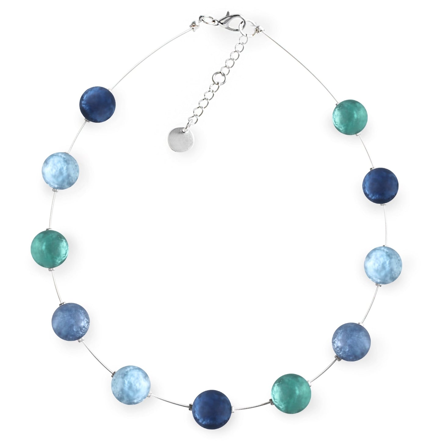 Pacific Cabouchon Matte Necklace | The Jewellery Stop
