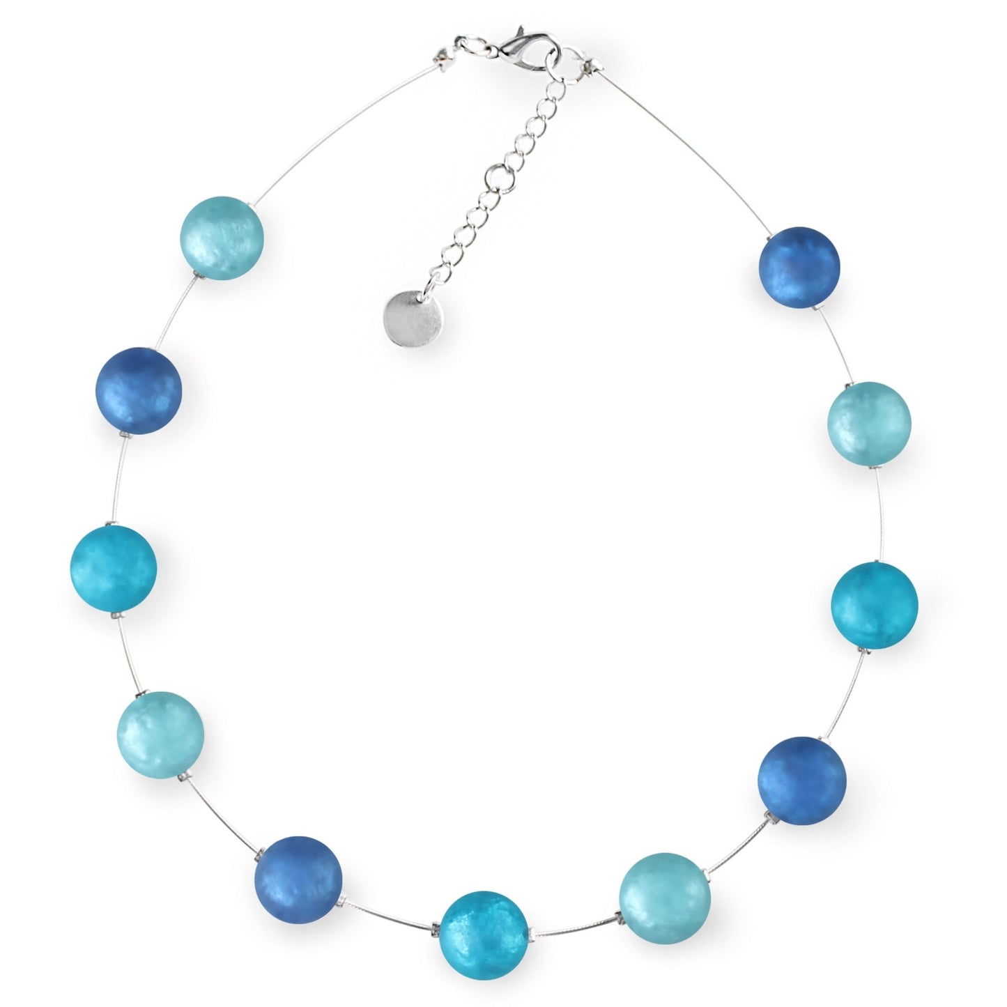 Turquoise Cabouchon Matte Necklace | The Jewellery Stop