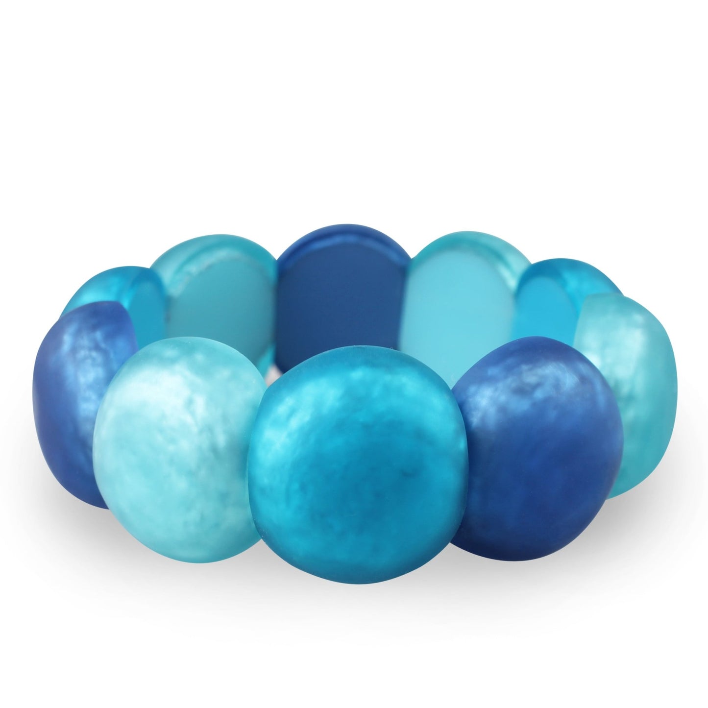 Turquoise Cabouchon Matte Bangle | The Jewellery Stop