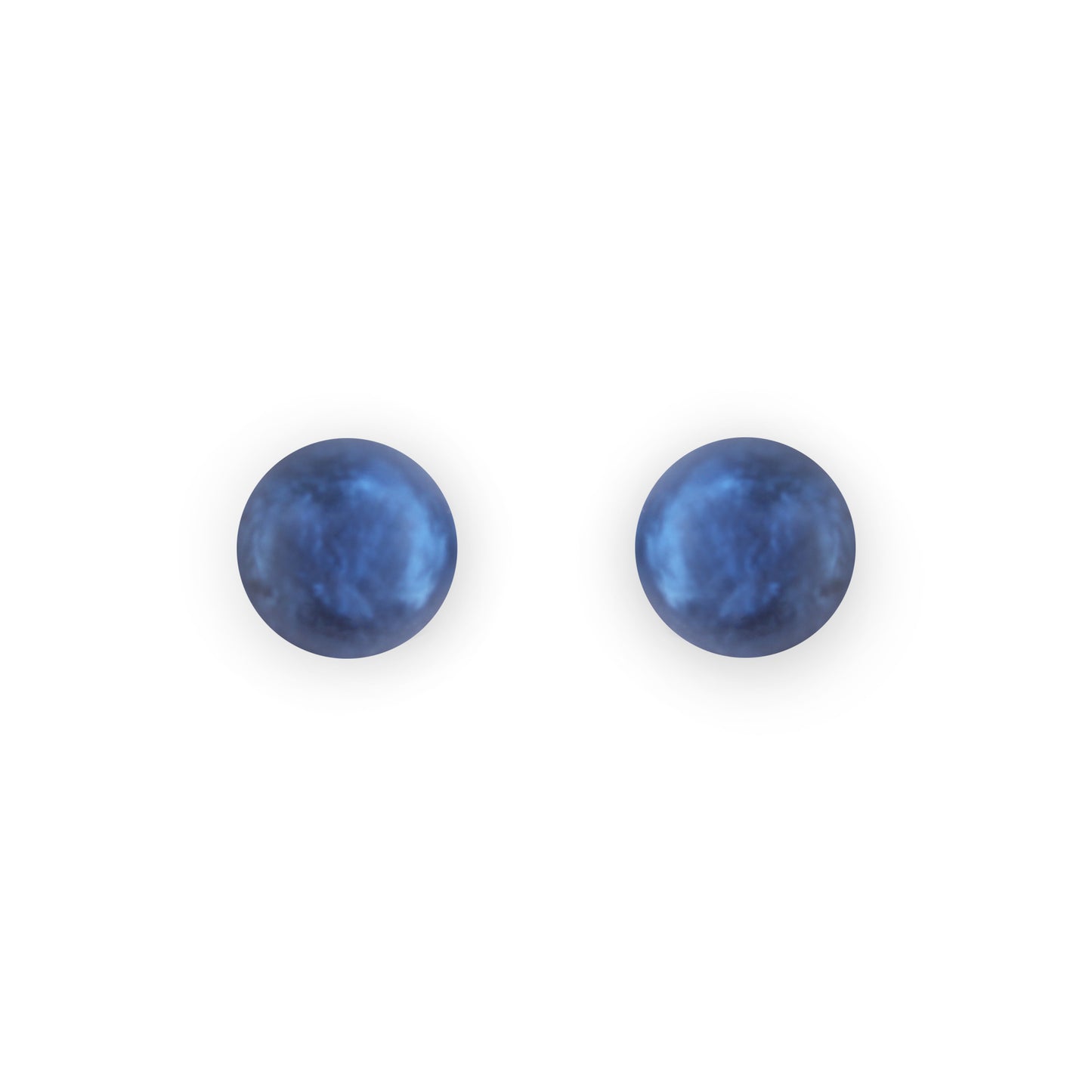 Pacific Cabouchon Matte Small Stud Earrings | The Jewellery Stop