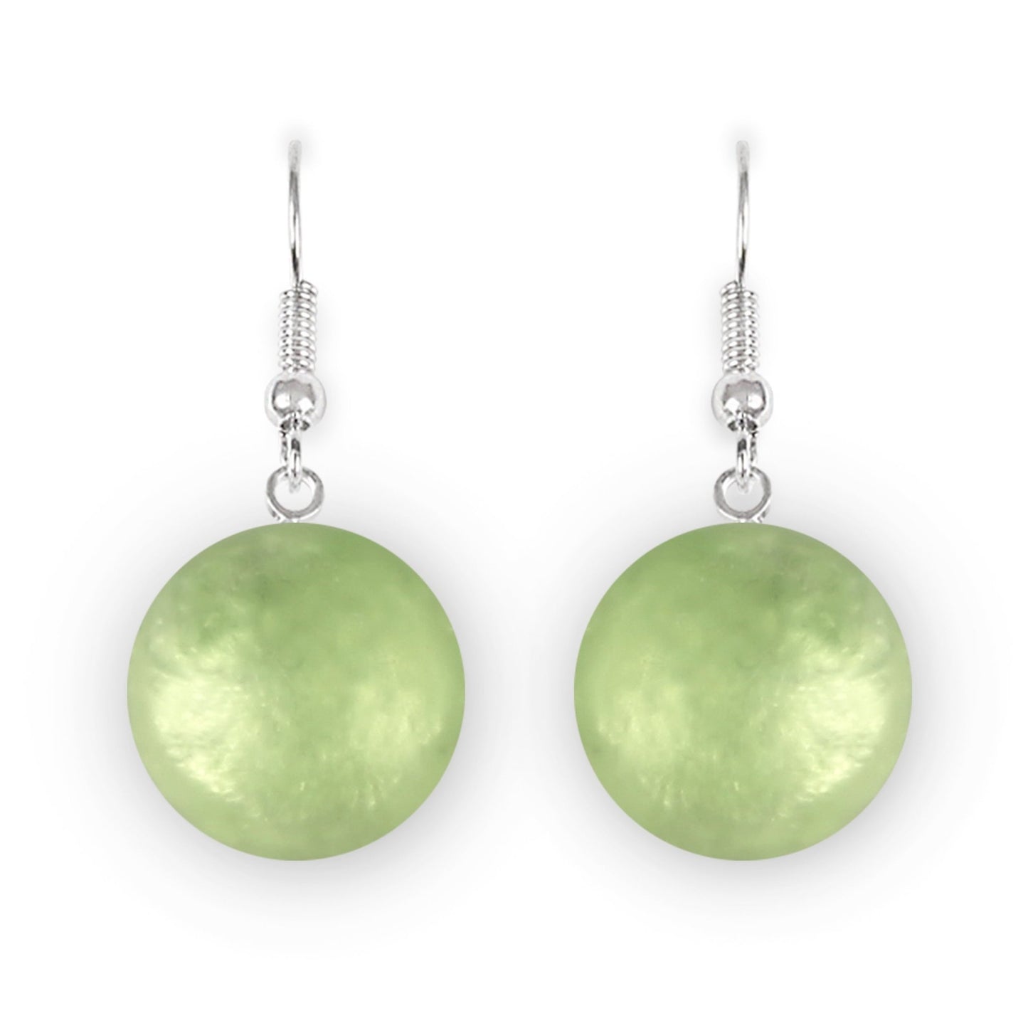 Orchard Cabouchon Matte Fish Hook Earrings | The Jewellery Stop