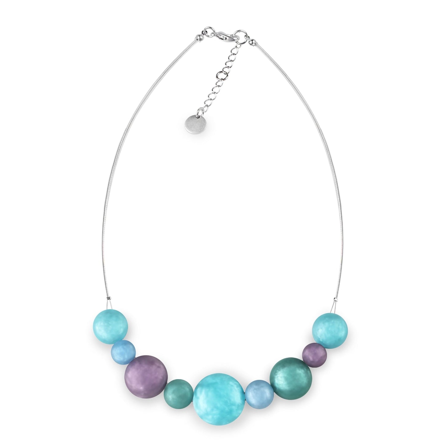 Fjord Cabouchon Matte Classic Necklace | The Jewellery Stop