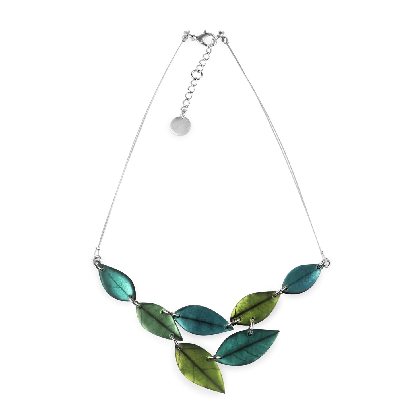 Orchard Skeletal Leaf Matte Necklace | The Jewellery Stop