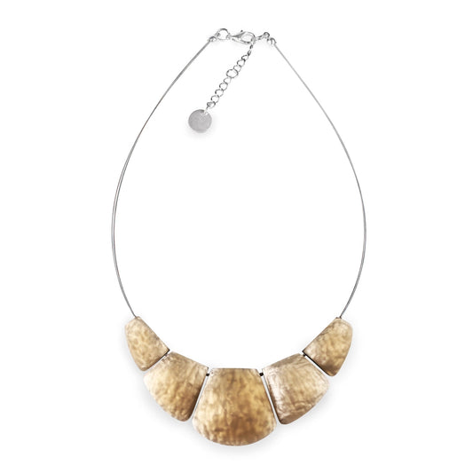 Gold Cleopatra Matte Necklace | The Jewellery Stop