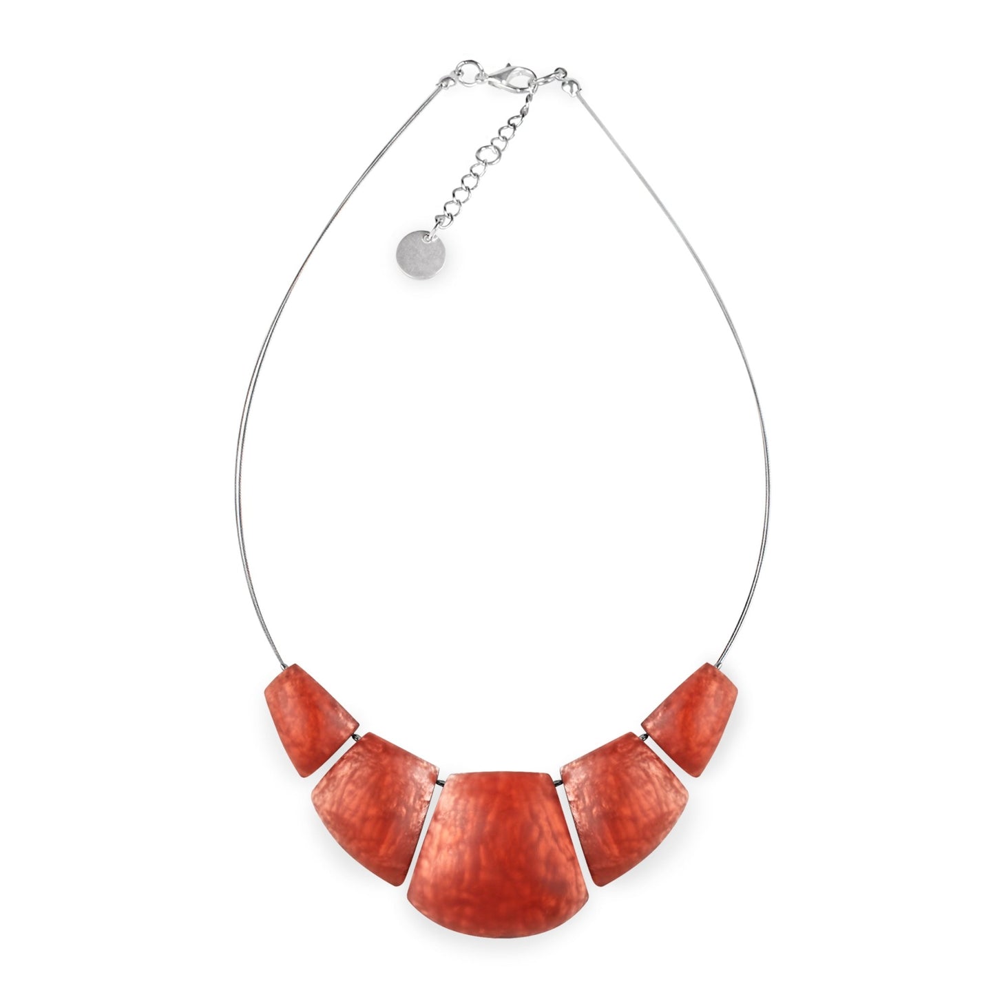 Peach Cleopatra Matte Necklace | The Jewellery Stop