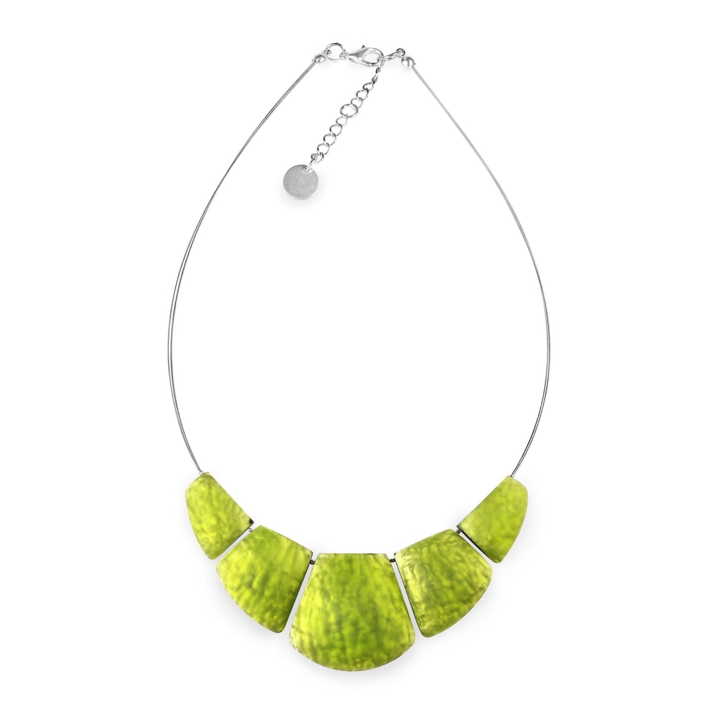 Peridot Cleopatra Matte Necklace | The Jewellery Stop