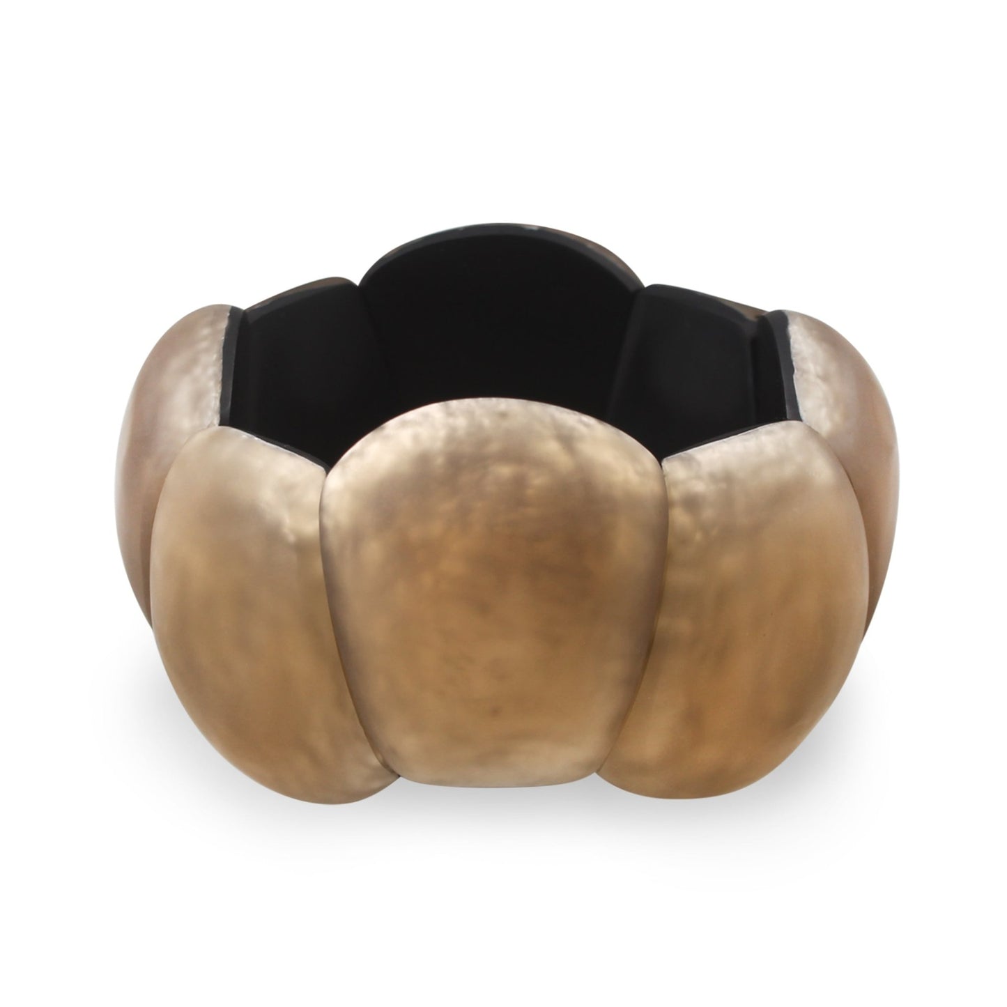 Gold Cleopatra Matte Bangle | The Jewellery Stop