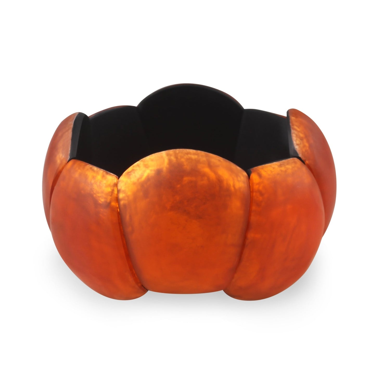 Orange Cleopatra Matte Bangle | The Jewellery Stop