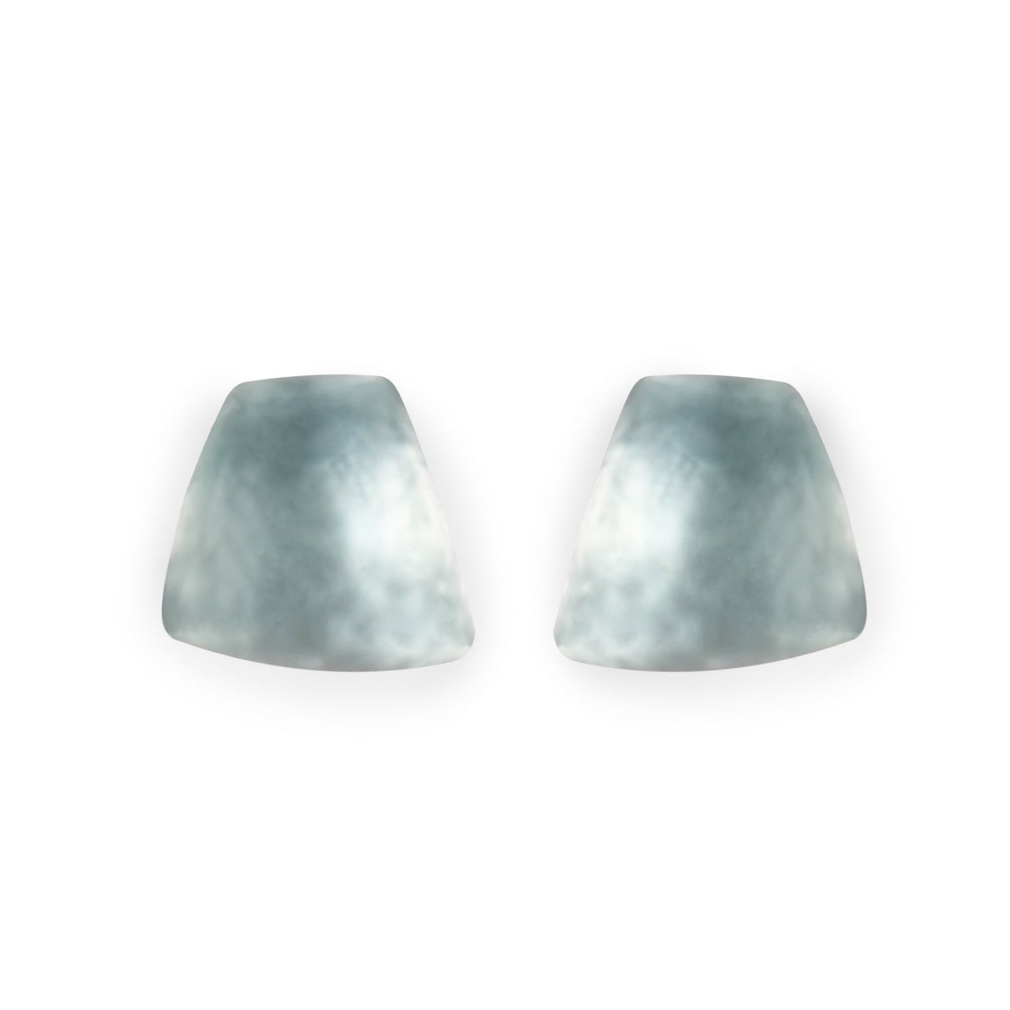 Mint Cleopatra Matte Stud Earrings | The Jewellery Stop