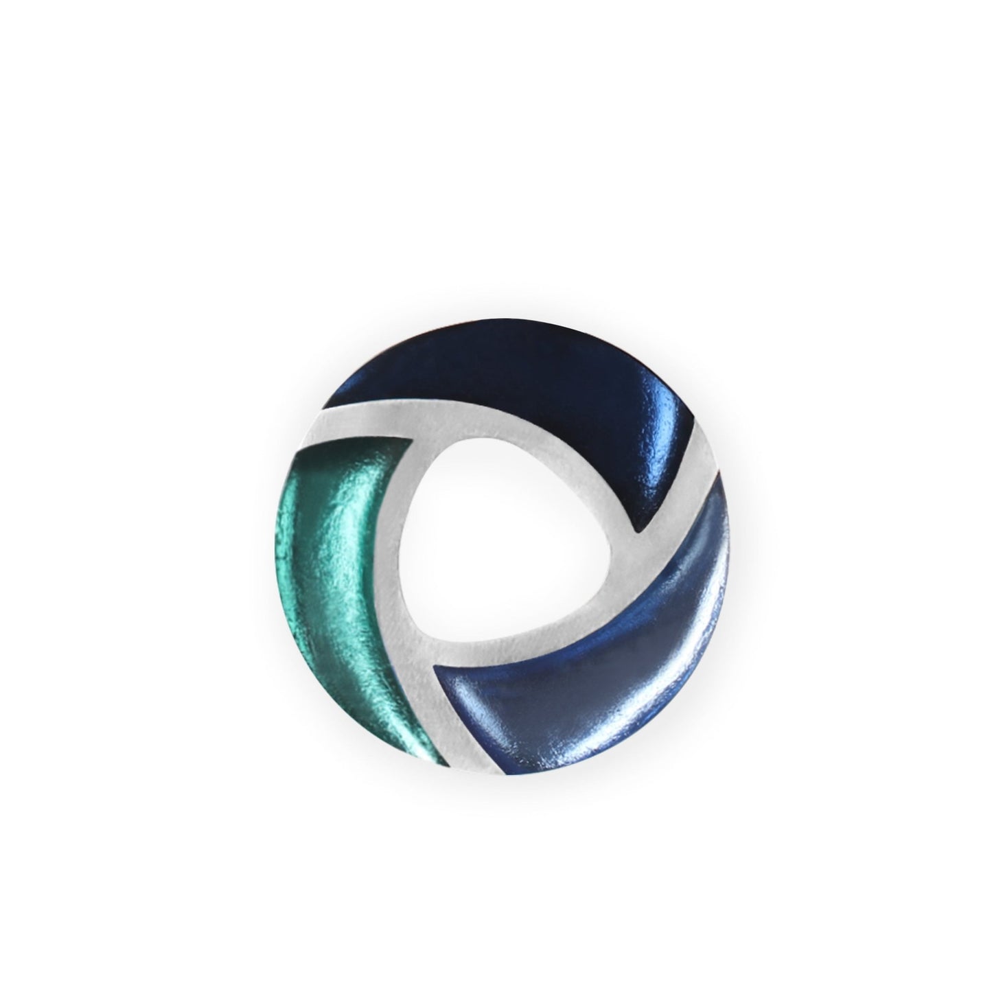Pacific Trisceli Shiny Brooch | The Jewellery Stop