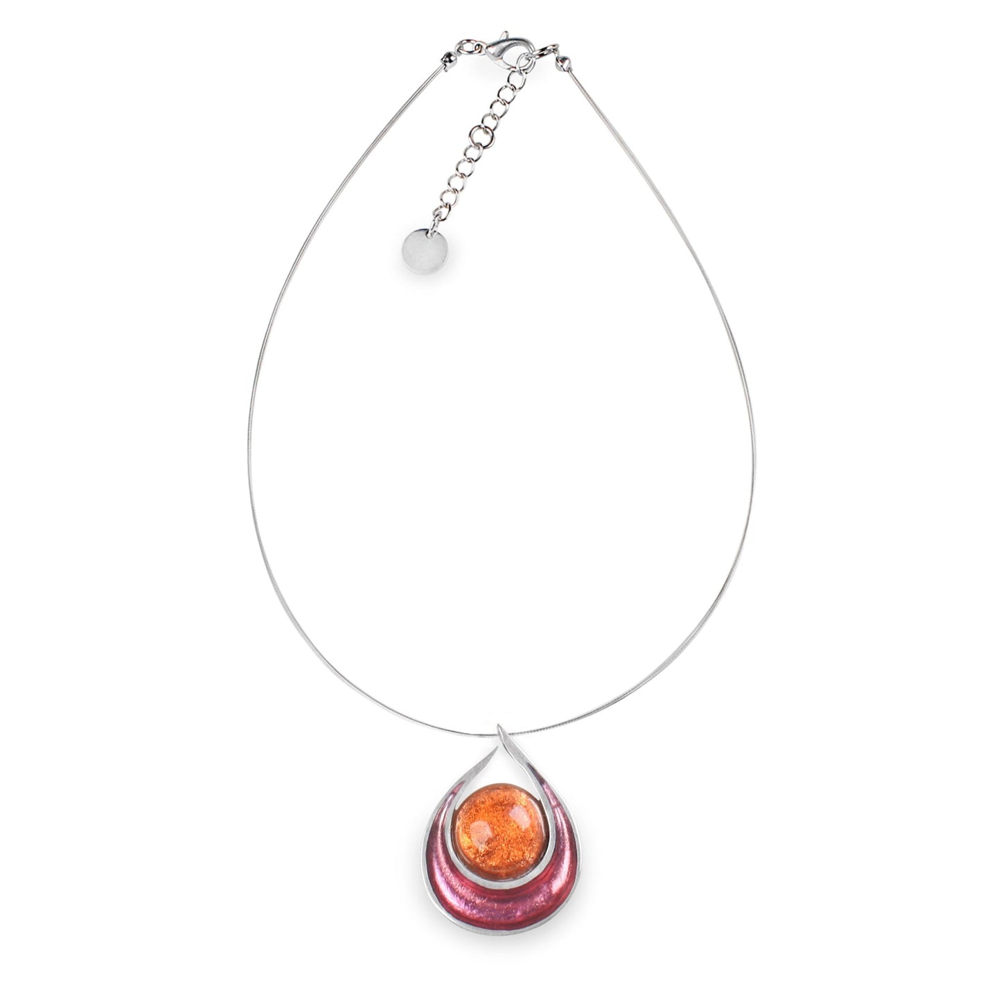 Carnival Raindrop Shiny Pendant | The Jewellery Stop
