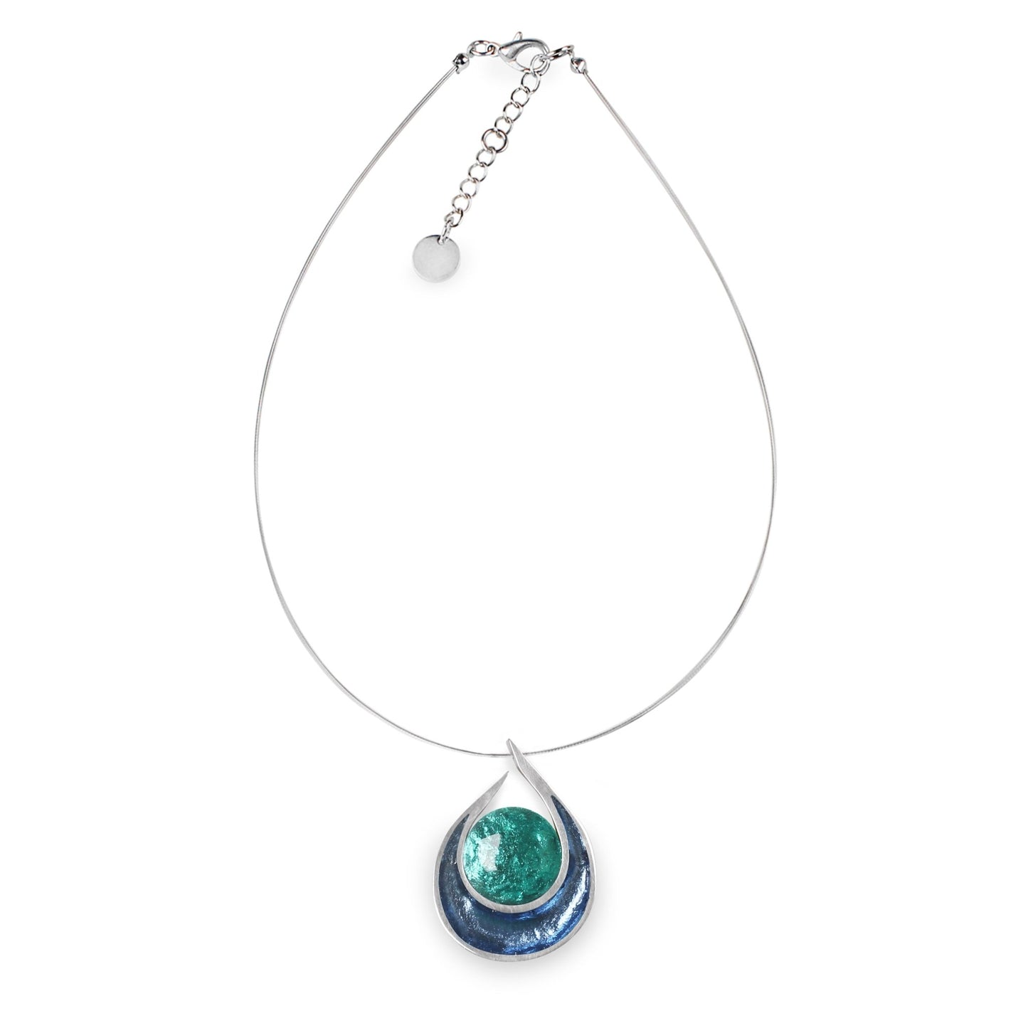Pacific Raindrop Shiny Pendant | The Jewellery Stop