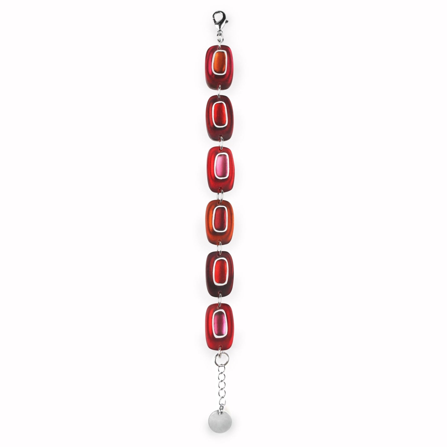 Maple Retro Ovals Matte Bracelet | The Jewellery Stop