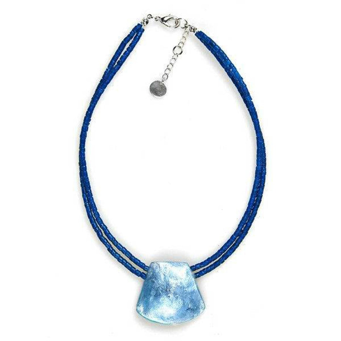 Denim Cleopatra Shiny Pendant on Coco | The Jewellery Stop