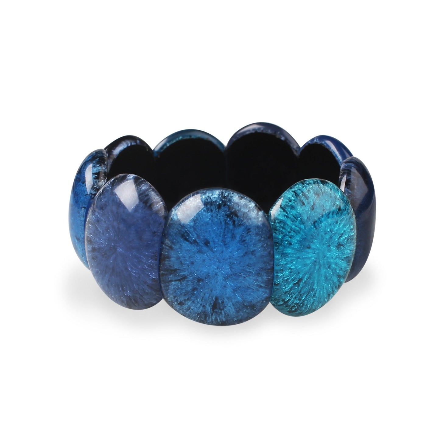 Ocean Fireworks Shiny Bangle | The Jewellery Stop