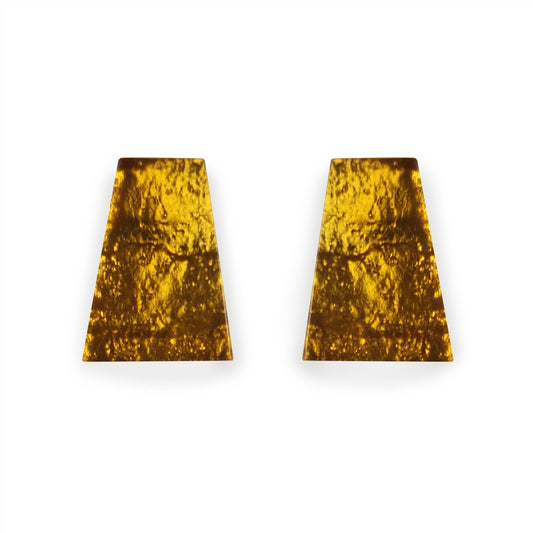 Palomino Aztec Shiny Large Stud Earrings | The Jewellery Stop