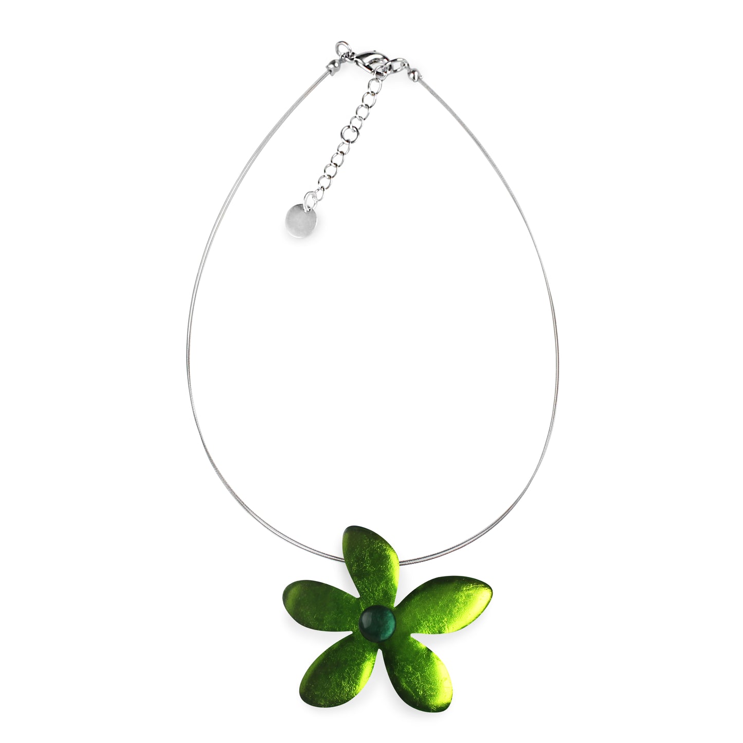 Apple Flower Shiny Large Pendant | The Jewellery Stop