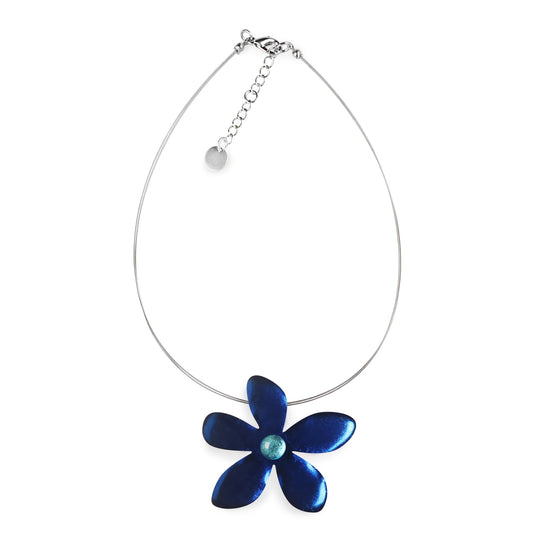 Twilight Flower Shiny Large Pendant | The Jewellery Stop