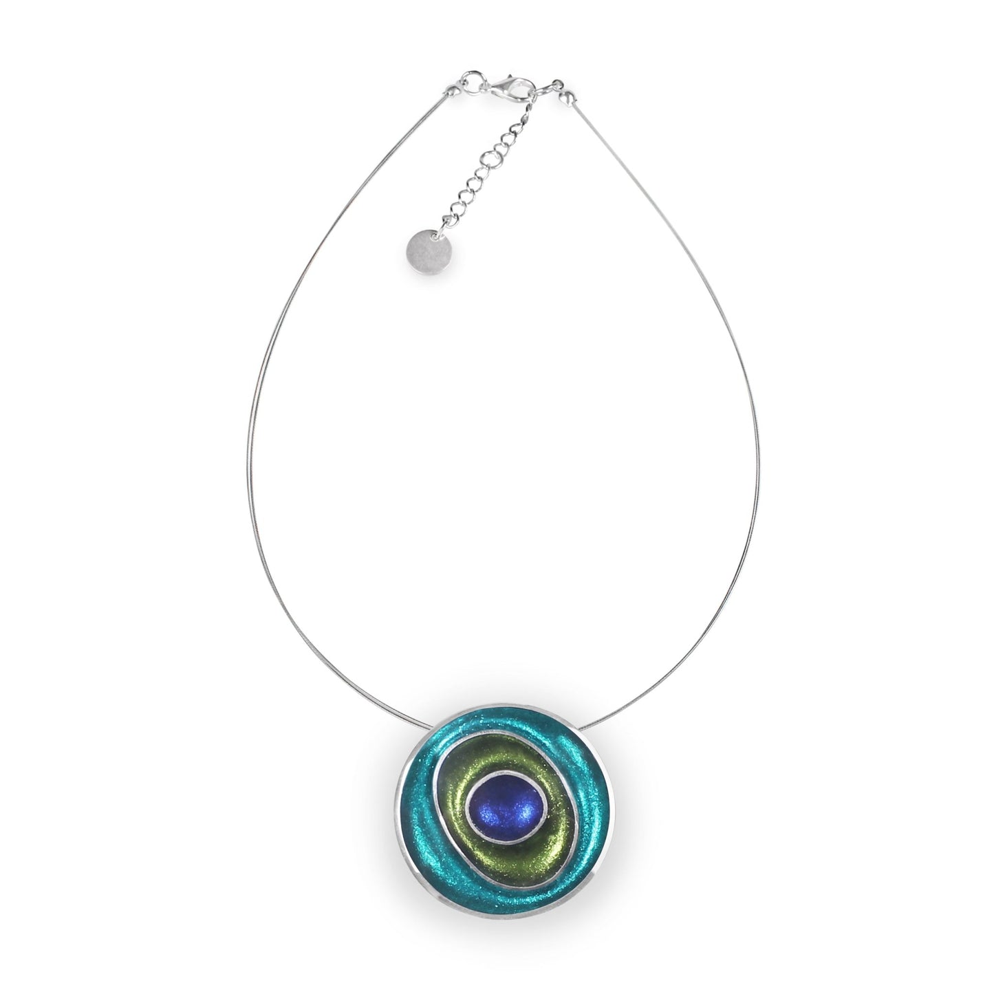 Everglade Organic Circles Shiny Pendant | The Jewellery Stop